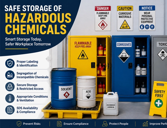 Safe Storage of Hazardous Chemicals